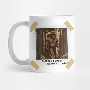 Possible Bigfoot Sighting Mug